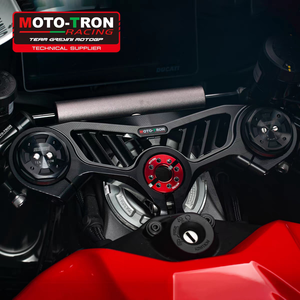 Para Ducati Panigale V4S 2025: Conjunto de Reposapiés Delantero Elevado Modificado <span class=keywords><strong>MOTO</strong></span> TRON - Product Image 1