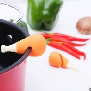 <b>Silicone</b> Carrot Pot Lid Holder, Anti-Overflow Kitchen <b>Tool</b>, Practical Promotional Gift - Product Image 2