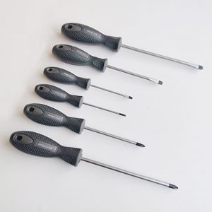 Juego de 6 destornilladores con mango magnético, medidas métricas, planos, Phillips y Torx, 3mm, 5mm, 6mm, 100mm, 150mm, kit de herramientas manuales - Product Image 5