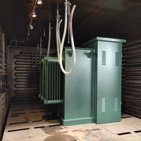 XIMAI ZGS Üç Fazlı 10/13.8kV - 415V Yağlı Tip Pad Montajlı Dağıtım Trafosu Prefabrik Dış Mekan Trafo Merkezi