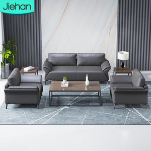 आधुनिक फैशन डिजाइन 1 + 1 + 3 चमड़े के सोफे सेट लिविंग रूम सोफे थोक सस्ते कार्यालय फर्नीचर चमड़े के लिए - Product Image 1