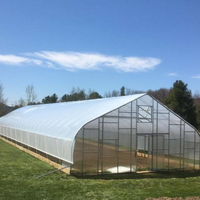 Film de serre agricole durable en LDPE transparent anti-UV, vente en gros, 1-21 mètres