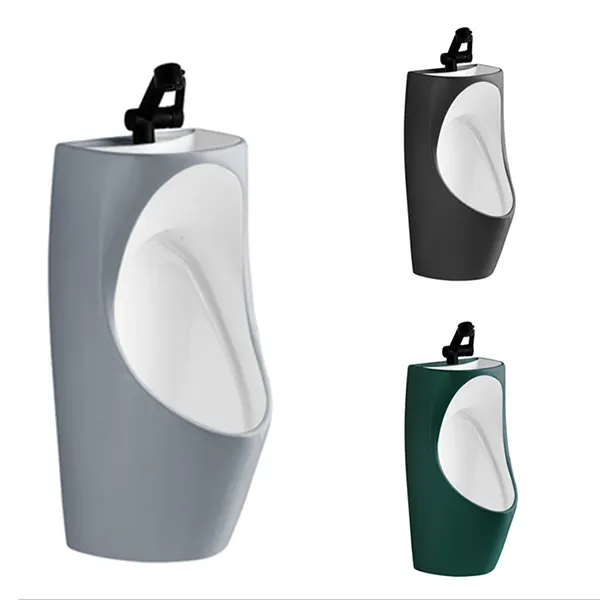 Urinal Toilet wastafel beberapa warna, Urinal hitam, wastafel, beberapa warna