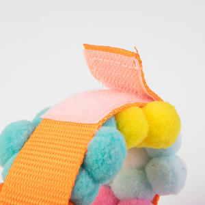 Collar para Perro Hecho a Mano con Lindos y Distintivos Diseños de Corazón Blanco y Rosa con Flor para Perros Hembra y Macho - Product Image 6