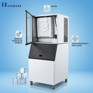 Máquina de Hielo Comercial de 500KG-1000KG/24h, Venta Directa de Fábrica, Equipo de Hostelería con Certificado CE, Diseño de Fábrica - Product Image 1