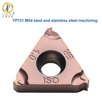 Plaquettes de filetage en carbure résistantes à l'usure, norme ISO, pour tours CNC, pour l'assemblage de filetages mécaniques de précision