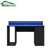 Modèles de bureau de chambre à coucher en bois convertible modernes, simples, durables, personnalisés, table d'ordinateur pour le jeu à domicile ou en entreprise