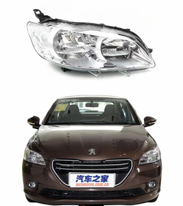 Conjunto de Faro Delantero para Peugeot 301, Modelos 2014-2016, Lámpara de Coche 9801854680 9801854780 - Product Image 2