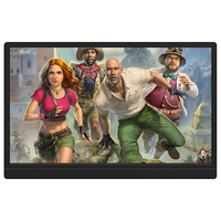 Monitor de panel LED de grado A 1920*1080 60Hz 15,6 ", pantalla táctil extendida, monitores portátiles, Monitor portátil de 15,6 pulgadas para ordenador portátil