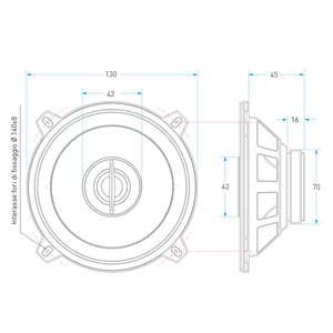 Altavoz Coaxial de 2 Vías para Auto Denso M2C52, Bocina Eléctrica y Woofer, Modelo Accord - Product Image 5