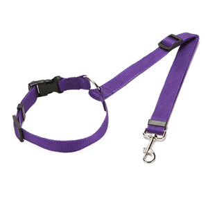 Correa de perro de nailon ajustable para cinturón de seguridad de asiento de coche para mascotas - Product Image 3