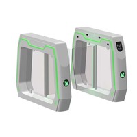 Barrière tournante d'induction en acier durable et sécurisée FUNOVA GM01, système de billetterie, aire de jeux intérieure pour enfants, parc d'attractions