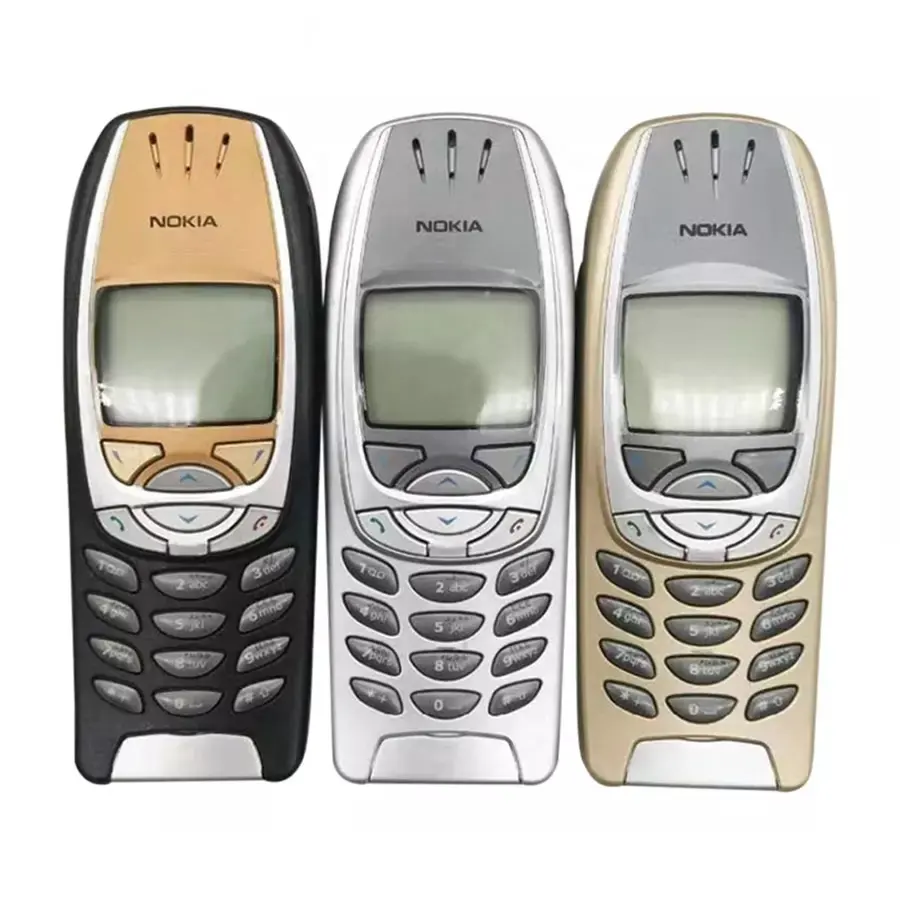 Nokia — téléphone portable Simple débloqué, portable 3 bandes, 2 go GSM, original, 6310i