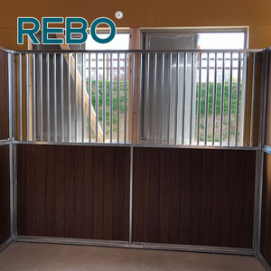 Nouveau panneau de stal de cheval en bambou avec surface huilée <span class=keywords><strong>Woca</strong></span>, motif de ventilation, côtés à rainures et languettes, garantie de plus de 5 ans - Product Image 5