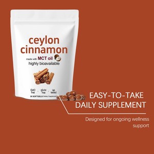Canela de Ceilán Orgánica, 300 Cápsulas Blandas, Apoyo Energético, Cardíaco y del Metabolismo, Extracto de Planta de Canela de Ceilán - Product Image 6