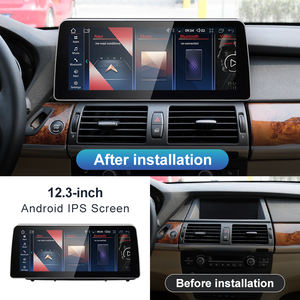 Stwei 2024 Nouveau Id6 Id7 Id8 Ui 12.3 pouces Système Android CarPlay sans fil Auto pour Bmw E70 X6 E71 Lecteurs vidéo de voiture GPS Navigation - Product Image 2