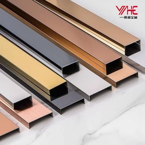 Rivestimento in acciaio inossidabile per piastrelle in metallo spazzolato resistente protezione dei bordi e soluzioni Decorative per Interior Design - Product Image 1