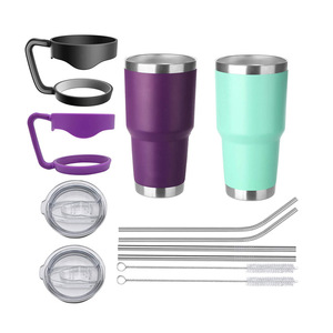 Vaso Térmico Doble para Bebidas, Taza de <span class=keywords><strong>Café</strong></span> de Acero Inoxidable, Vaso de Viaje Portátil <span class=keywords><strong>con</strong></span> Asa y Cuerda, Taza para Agua <span class=keywords><strong>con</strong></span> Logotipo Personalizado para Oficina y Actividades al Aire Libre - Product Image 2