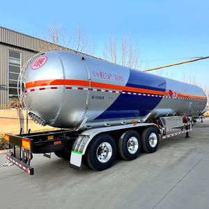 ZW Groupe 3 Essieux GPL Semi Remorque 57CBM Acier Gaz Tanker pour Propane Butane Transport GPL Gaz Transporteur Fournisseur - Product Image 4