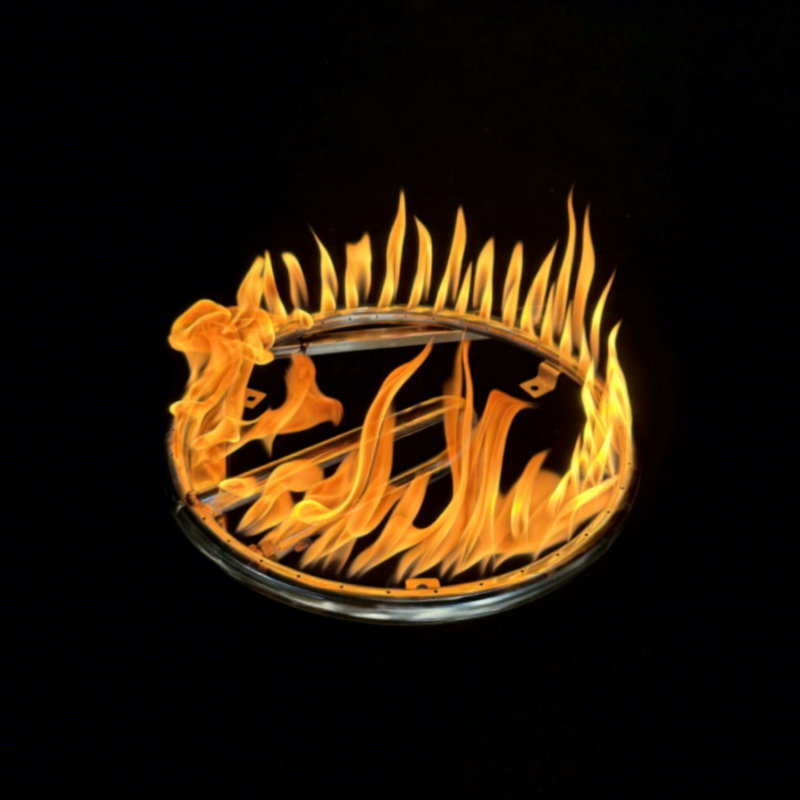 Modern Outdoor Decorative Gas Fire Table