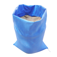 Sac tissé en PP blanc résistant à l'humidité pour l'emballage d'engrais chimiques exporté au Maroc