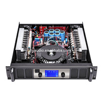 Amplificateur de puissance professionnel CM20 2U, amplificateur audio 2 canaux, 200-800W, panneau en aluminium avec écran, amplificateur DJ