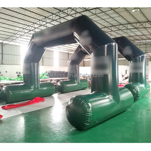 Arco inflable personalizado para exteriores de inicio/línea de meta para correr, bicicleta, evento de carrera de natación con Pared de <span class=keywords><strong>cartelera</strong></span> lateral - Product Image 5