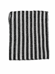 Paño de limpieza multiusos a rayas, reutilizable, de secado rápido, antiarañazos, exfoliante, para cocina - Product Image 2
