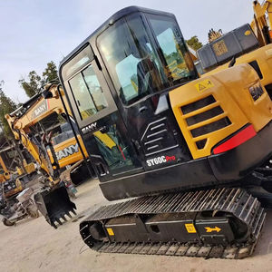 Mini-excavatrice d'occasion Sany SY60C SY60 avec moteur d'origine en bon état d'usage - Product Image 3