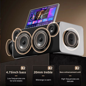 Sistema de Karaoke Profesional Todo en Uno <span class=keywords><strong>para</strong></span> KTV y <span class=keywords><strong>Discoteca</strong></span>, 2 Micrófonos Inalámbricos <span class=keywords><strong>para</strong></span> Android, Pantalla Táctil de 10.1 Pulgadas, 64 GB de Almacenamiento HD - Product Image 4