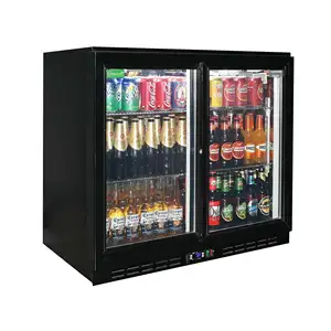 냉장고/맥주 전시 냉각기/뒤 막대기 냉각기 유리제 문 작은 냉장고 소형 탁상용 냉장고