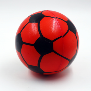 Ballon de football S.S International en caoutchouc moulé Soft Touch, taille 5, sûr, durable, haute rétention d'air, rebondissant, pour sports d'intérieur et jeux en famille - Product Image 1