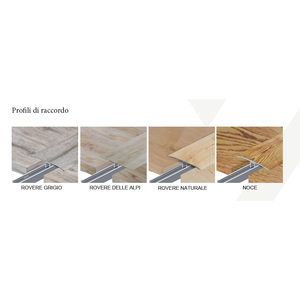 Color Grey Oak Connecting <b>Profile</b> for Turning <b>Tool</b> - Product Image 3