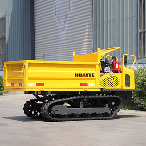 Mini fabricante chino de transportadores sobre orugas, uso agrícola y de jardín, volquete Asolin, camión volquete hidráulico de alta eficiencia - Product Image 3