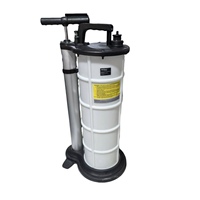 Pompe à huile manuelle en plastique 7L 9L - Pompe à huile auto-amorçante portative pour huile moteur de voiture/moto