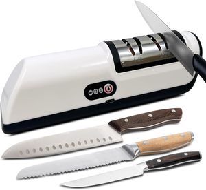 Aiguiseur de couteaux électrique <span class=keywords><strong>professionnel</strong></span> Cuisine 2 en 1 Multifonctionnel Aiguiseur de couteaux automatique <span class=keywords><strong>Machine</strong></span> <span class=keywords><strong>à</strong></span> aiguiser les lames - Product Image 1