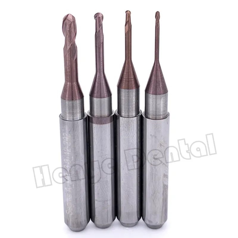 Dantal Carbide Dental zirconia Burs CAD/CAM Milling Cutter Drill burs