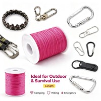 Cordon en nylon enduit de 1,8 mm, 1140 pieds, pour macramé, textile domestique, vêtements, chaussures, fabrication de bijoux et artisanat DIY - Haute ténacité