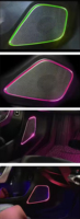 Kit d'éclairage d'ambiance intérieur LED 64 couleurs pour Mercedes Benz CLA W118 C118 2020-2022 - Accessoires de bande lumineuse d'ambiance