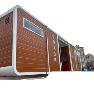 Toilettes portables en panneaux sandwich, modernes et écologiques, pour attractions touristiques, toilettes publiques - Product Image 4