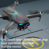 AE7 Obstacle Avoidance Optical Flow 5g Brushless Rc Drone Toy Dual Camera Gps Smart Screen Remote Quadcopter for Beginners