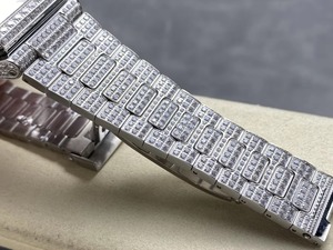 Montre mécanique en cristal 5A Qualité 45mm TW Factory 5821 ETA 330 Mouvement Ice Star T-Shaped Diamond PP Watch - Product Image 6