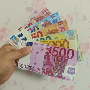 Billetes de Juguete de Dibujos Animados Personalizados de 10-<span class=keywords><strong>500</strong></span> Euros, Billetes de Papel para Regalo, Decoración de Fiestas, Accesorios de Cine, Música y Teatro - Product Image 1