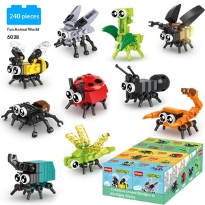 Regalos para Jardín de Infancia, Premios, Juguetes Educativos para Niños, Caja Pequeña Unisex de 40 Piezas de Plástico ABS, Animales del Mundo Submarino - Product Image 1