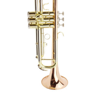ทรัมเป็ต Bb ระดับมืออาชีพ ผลิตจากฟอสเฟอร์บรอนซ์ ดีไซน์ 3 คีย์ สำหรับผู้เริ่มต้นและนักดนตรี - Product Image 3