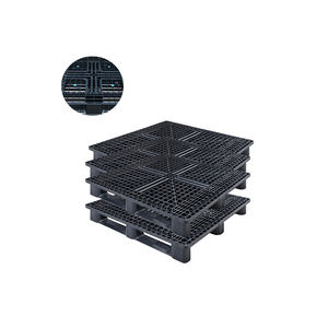 Palettes en plastique évolutives HT-032 avec capacité de charge statique de 13 227 lb, dimensions 130x110x15 cm pour usage industriel - Product Image 1