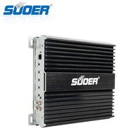 Kit de amplificador de Audio para coche Suoer 3600W, amplificadores de coche de canal Mono Clase D para sistema de Audio de coche de graves Subwoofer