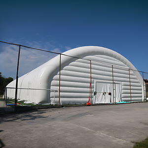 PVC impermeable portátil al aire libre fiesta gigante evento sala de exposiciones deportes inflable edificio inflable hangar túnel tienda - Product Image 4