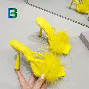 Sandali con spalline sandali con tacco alto da donna moda moda stile stile estivo ciabatte <span class=keywords><strong>infradito</strong></span> 2025 - Product Image 2