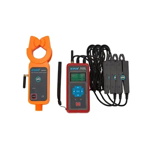 เครื่องตรวจจับเฟสไร้สายสามช่องสัญญาณ ETCR9500C-008 ป้องกันการรบกวน พร้อมเครื่องทดสอบอัตราส่วนหม้อแปลงไฟฟ้าแรงสูง CT HV TTRDC6V 0.0A-800A - Product Image 2